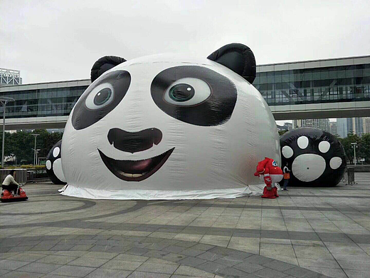 郑州景区，商场，庙会暖场道具熊猫岛乐园出租，出售