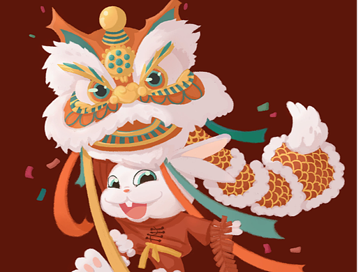 兔兔贺新年