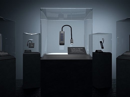 uni | Type-c to USB HUB拓展坞  动态影片