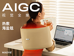 凯伦诗 × [热敷海盐毯] × 单品视觉全案