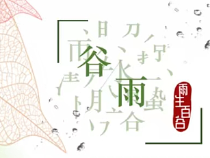 节气书签-谷雨夏至霜降冬至