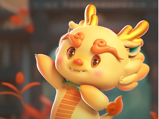 2024甲辰年龙IP“龙小福”超萌吉祥物