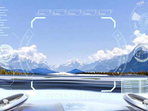 【视频】华为VR三代眼镜内置3D场景设计_无人机动画