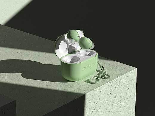 【三维动画】C4D耳机动画练习