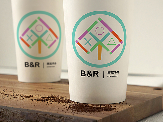 B&R潮玩（个人主页-ZNTkyOTU1MzI=） - Logo - 站酷设计师OtatoV原创素材 - 站酷ZCOOL
