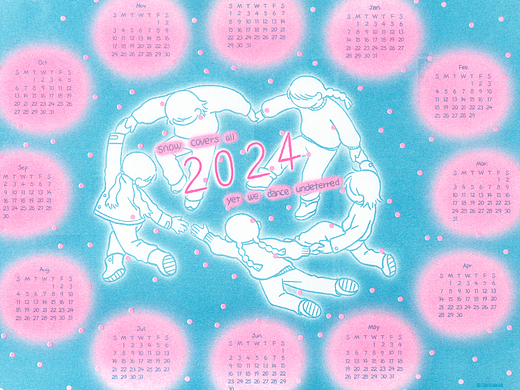 雪会覆盖一切 我们继续跳舞