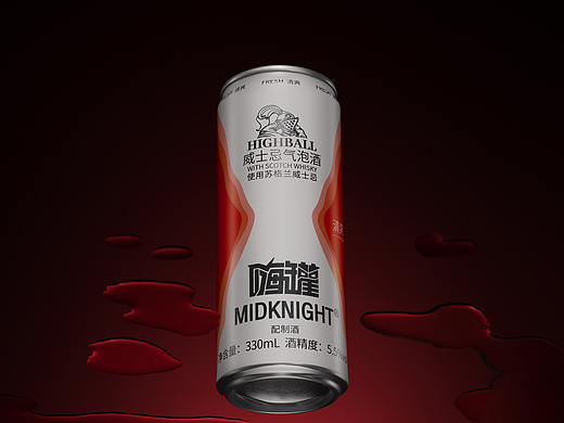 商业广告 | 嗨罐- highball威士忌气泡酒(广告合集)