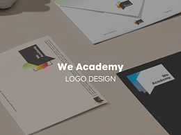 We Academy logo設(shè)計(jì)