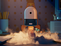 儿童宇航员省力削笔机