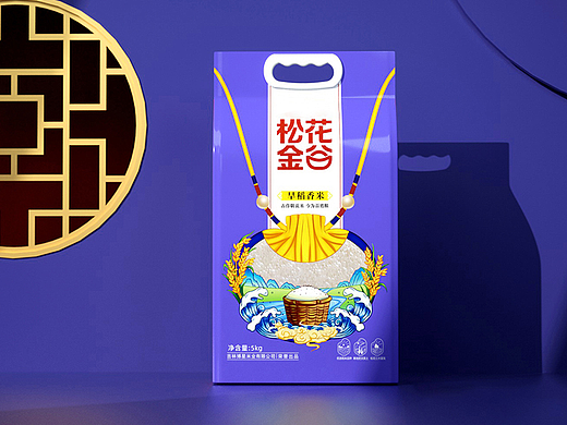 松花金谷品牌案x一棵树品牌/品牌策划/包装设计