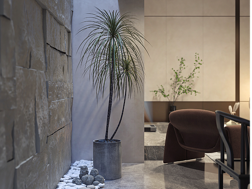 Vray渲染作品┃中式现代混搭