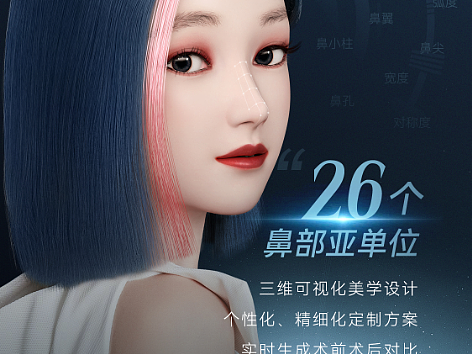 3D模拟数字化成型鼻组图