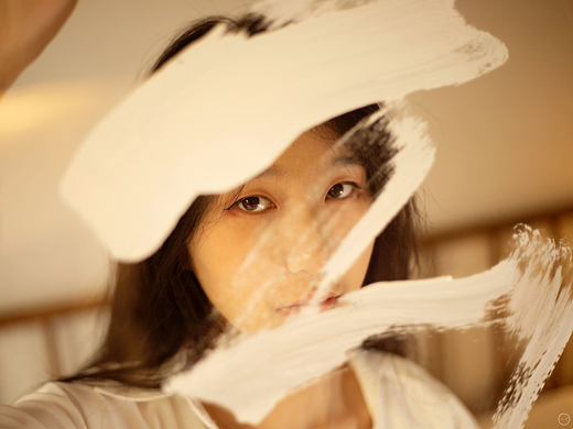 白衣少女｜少女人物写真