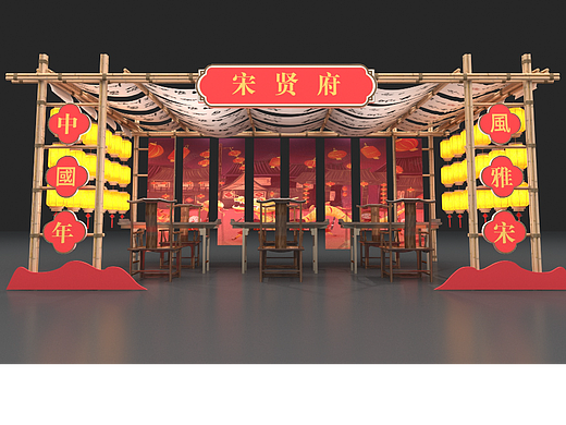 古风美陈   圣诞美陈
