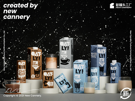 创意视觉『 OATLY | 燕麦奶 』✖ 新罐头