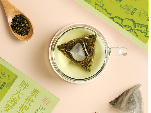 如是心六款复合茶系列包装- 新中式茶饮