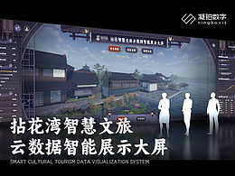 拈花湾智慧文旅云数据展示平台