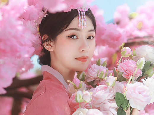 朝鲜族少女
