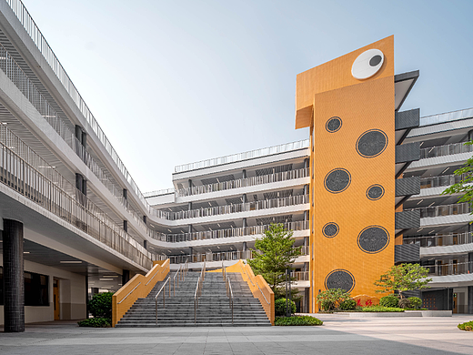 SD丨广州黄埔区城市之光-华师附小学校室内设计