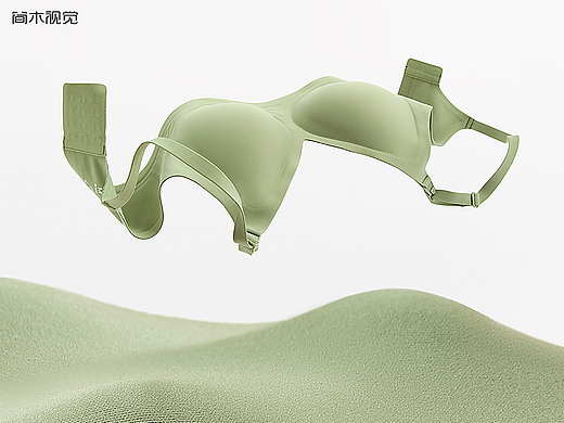 女士内衣摄影丨简木视觉 × 女士文胸简约风格静物拍摄