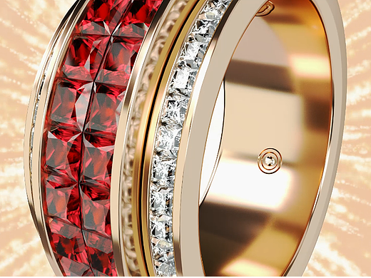 钻戒珠宝3D广告片