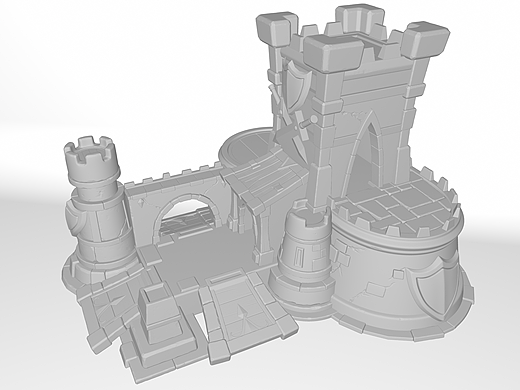 堡壘 （未完成）（個(gè)人主頁(yè)-ZNjg3ODQ5NTY=） - 場(chǎng)景 - 站酷設(shè)計(jì)師Z909018998原創(chuàng)素材 - 站酷ZCOOL
