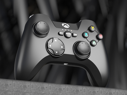 xbox游戏手柄渲染