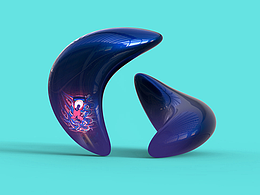 耳語-智能耳機外觀概念設計