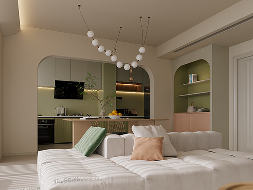 現(xiàn)代丨奶油風(fēng)（個(gè)人主頁-ZNTk0MTI5MDg=） - 家裝設(shè)計(jì) - 站酷設(shè)計(jì)師泥巴耶原創(chuàng)素材 - 站酷ZCOOL