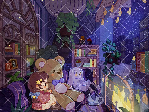 冬日來一杯暖暖的咖啡吧~（個人主頁-ZNjg3OTkyNDA=） - 兒童插畫 - 站酷設(shè)計師楠畫嶼木原創(chuàng)素材 - 站酷ZCOOL