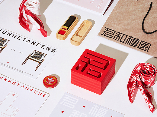 君和檀风家具品牌形象升级设计（个人主页-ZNjg2OTY4OTI=） - 品牌 - 站酷设计师橙时品牌设计原创素材 - 站酷ZCOOL