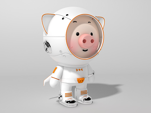 c4d建模渲染-ip形象练习