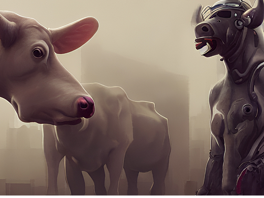 生肖系列(一):《子鼠》《丑牛》