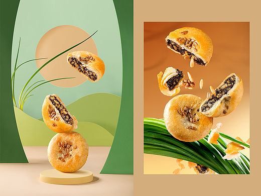 最江南老月饼拍摄✖️有食｜新中式