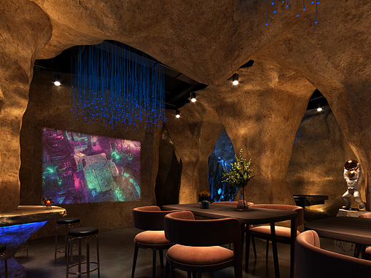 异形空间 |在意境中穿越餐厅