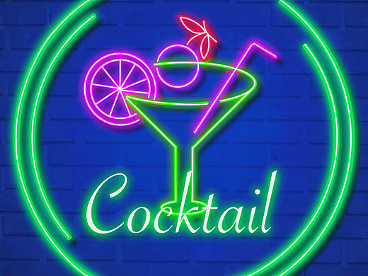 临摹——霓虹灯GIF