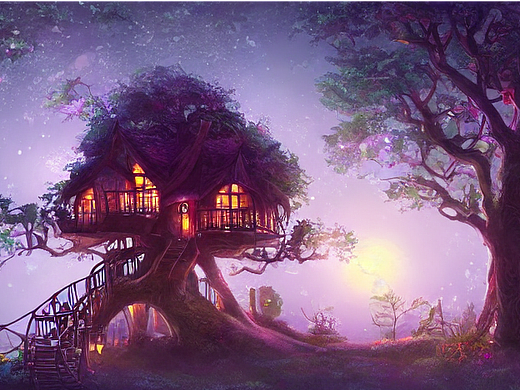 #AI创作实验室#小树屋（个人主页-ZNjI0NzE1NzI=） - AI作品 - 站酷设计师Z212078077原创素材 - 站酷ZCOOL