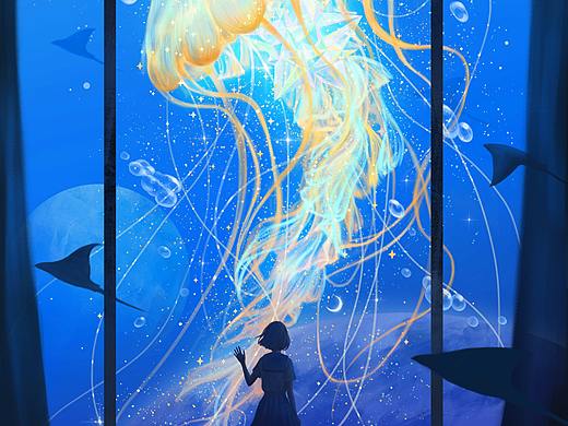 海洋中的星