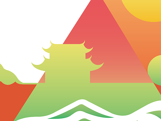 崂山十二景矢量插画（一）（个人主页-ZNjU0NjU1NTY=） - 艺术插画 - 站酷设计师婉拒麻衣原创素材 - 站酷ZCOOL