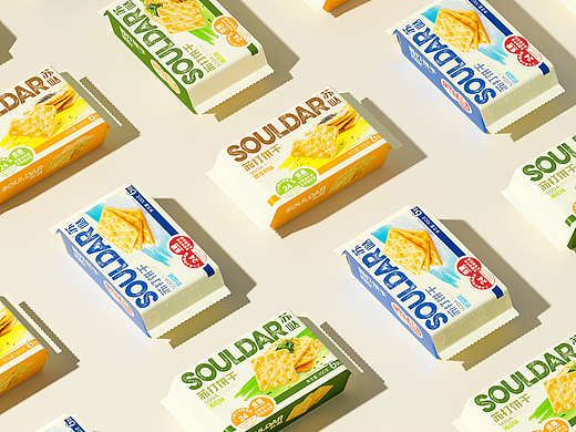 达利食品×戎鹤 | 苏哒SOULDAR 苏打饼干包装