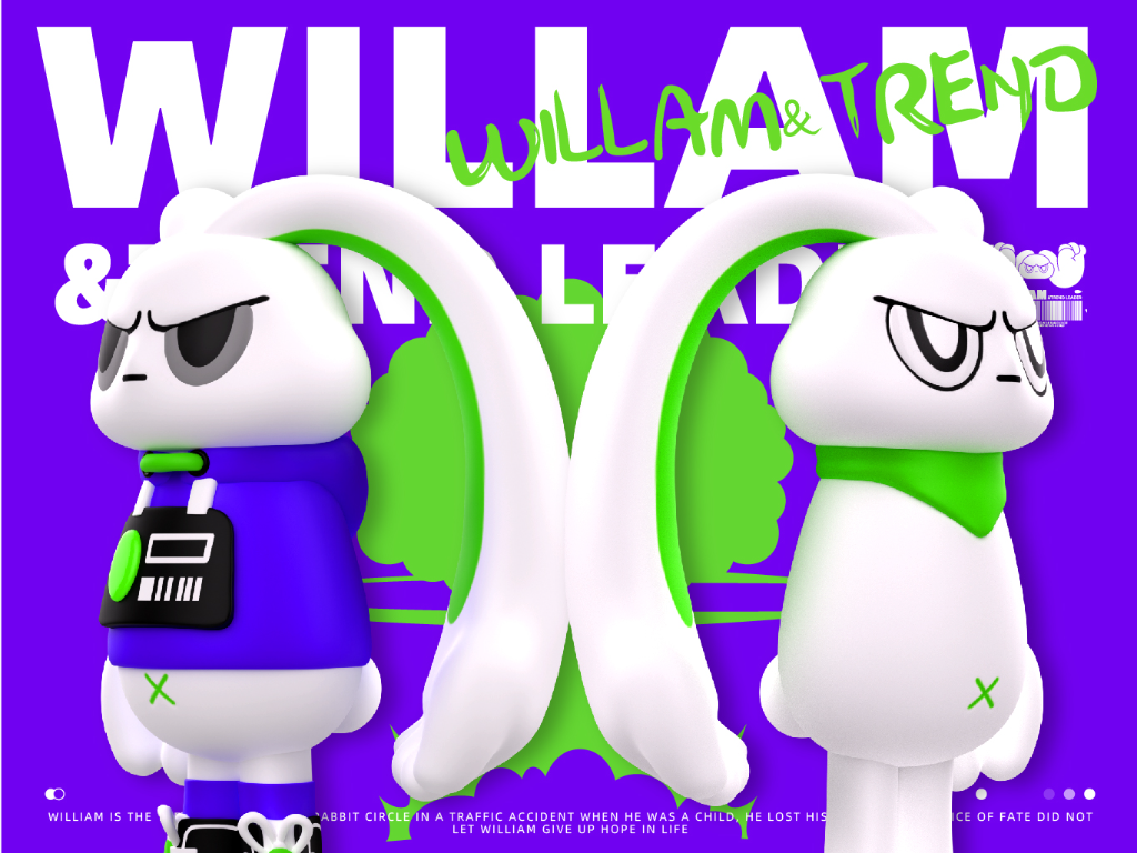 兔子威廉WILLAM来来来袭！（可授权）