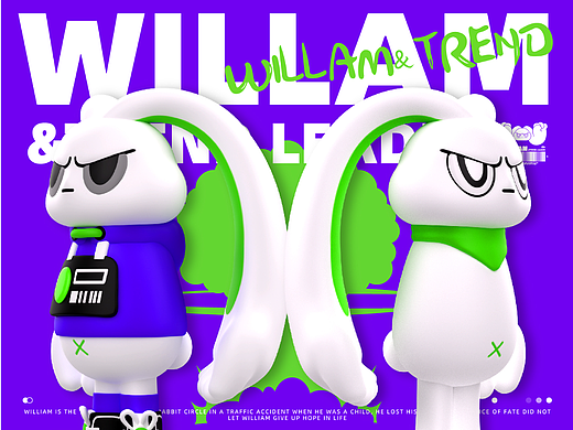 兔子威廉WILLAM来来来袭！（可授权）