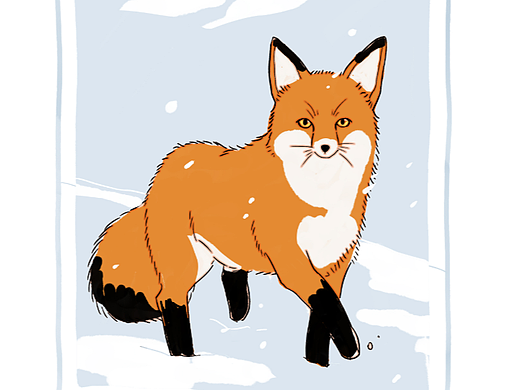 小動(dòng)物和下雪天更配01（個(gè)人主頁(yè)-ZNjM1MjEyODA=） - 創(chuàng)作習(xí)作 - 站酷設(shè)計(jì)師狐芝士原創(chuàng)素材 - 站酷ZCOOL