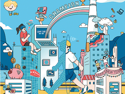 杂志插画合集——2022（1）