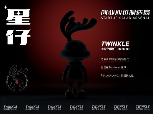 星仔 Twinkle」IP形象设计