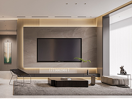 现代客餐厅+主卧