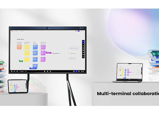 Nearhub S55会议白板 产品动画