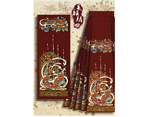 落花迷境馬面裙（個(gè)人主頁-ZNjY4Nzg4MDA=） - 傳統(tǒng)/民族服飾 - 站酷設(shè)計(jì)師是麒麟呦kylin原創(chuàng)素材 - 站酷ZCOOL