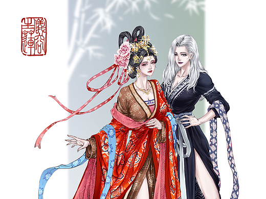 月光容妃（個人主頁-ZNjQ5Mjg0NjA=） - 中/長篇漫畫 - 站酷設(shè)計師次元劫原創(chuàng)素材 - 站酷ZCOOL