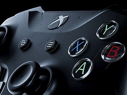 XBOX游戏机渲染